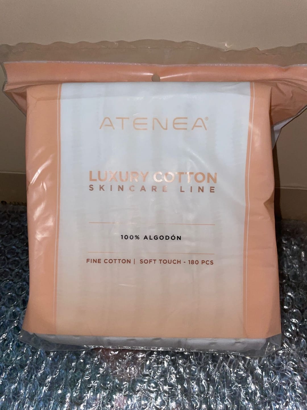 Customer photo review of ALGODÓN LUXURY DESMAQUILLANTE