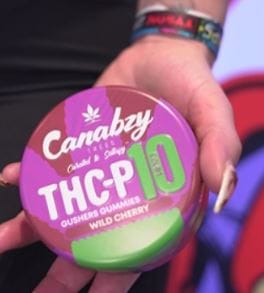 Customer photo review of Canabzy THC-P Gushers Gummies 10ct - Wild Cherry