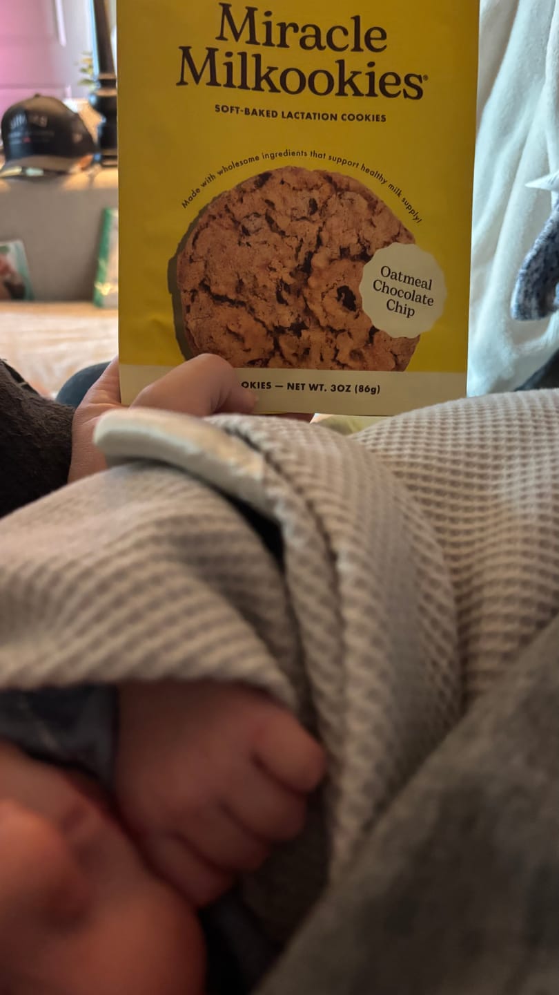 Customer photo review of Oatmeal Chocolate Chip Lactation Kookies