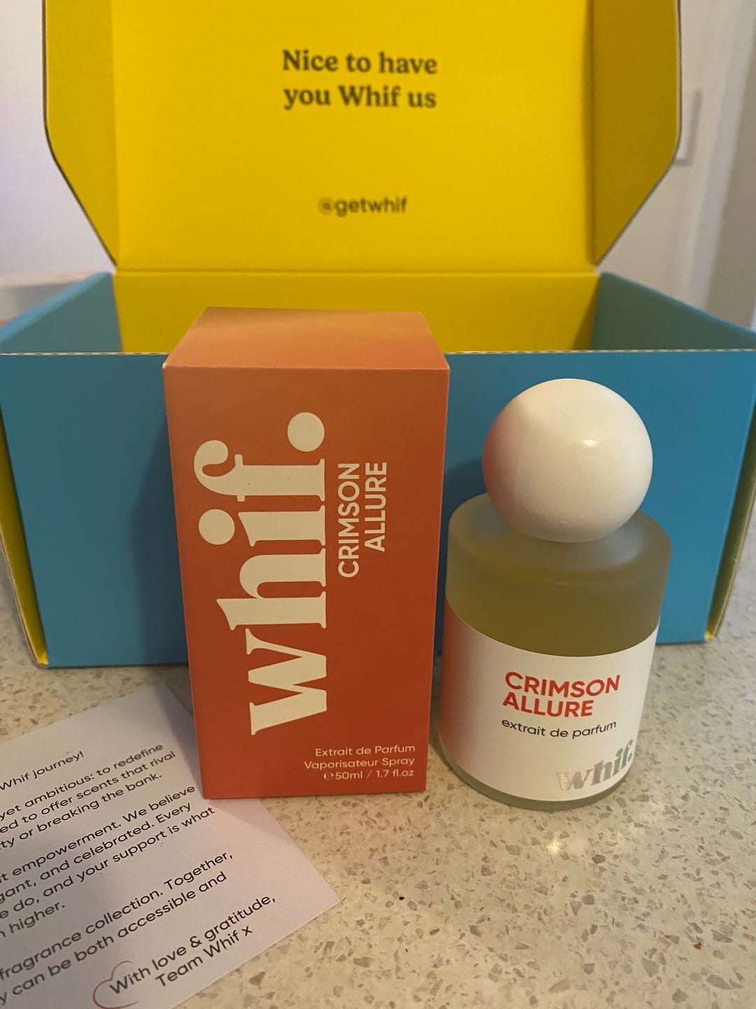Customer photo review of Crimson Allure