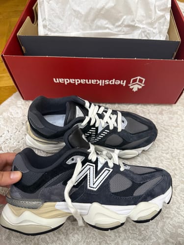Customer photo review of New Balance 9060 Black with Phantom and Magnet U9060BLC