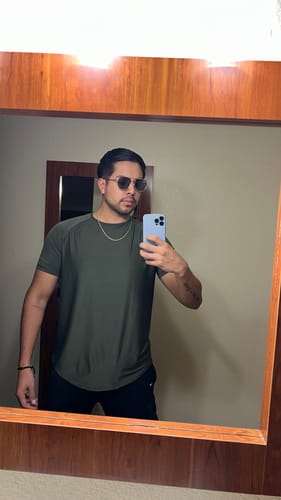 Customer photo review of Training Sport Tee - Black