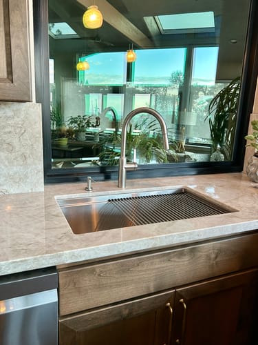 Customer photo review of Paulette Kitchen Faucet