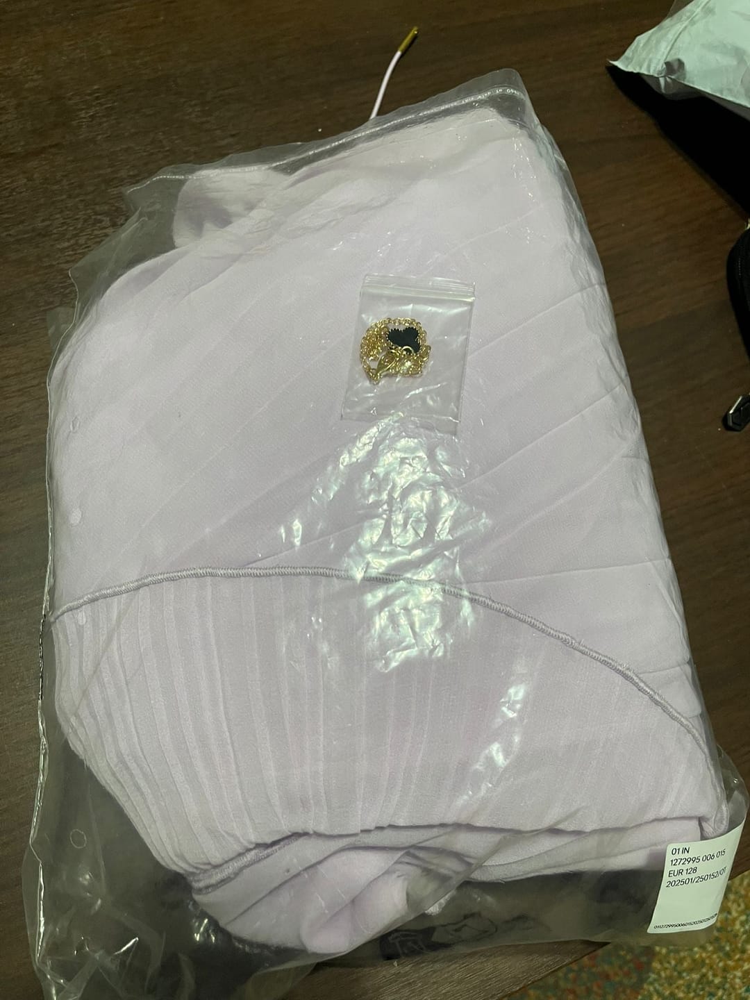 Customer photo review of Okyanus Esintisi Maxi Elbise