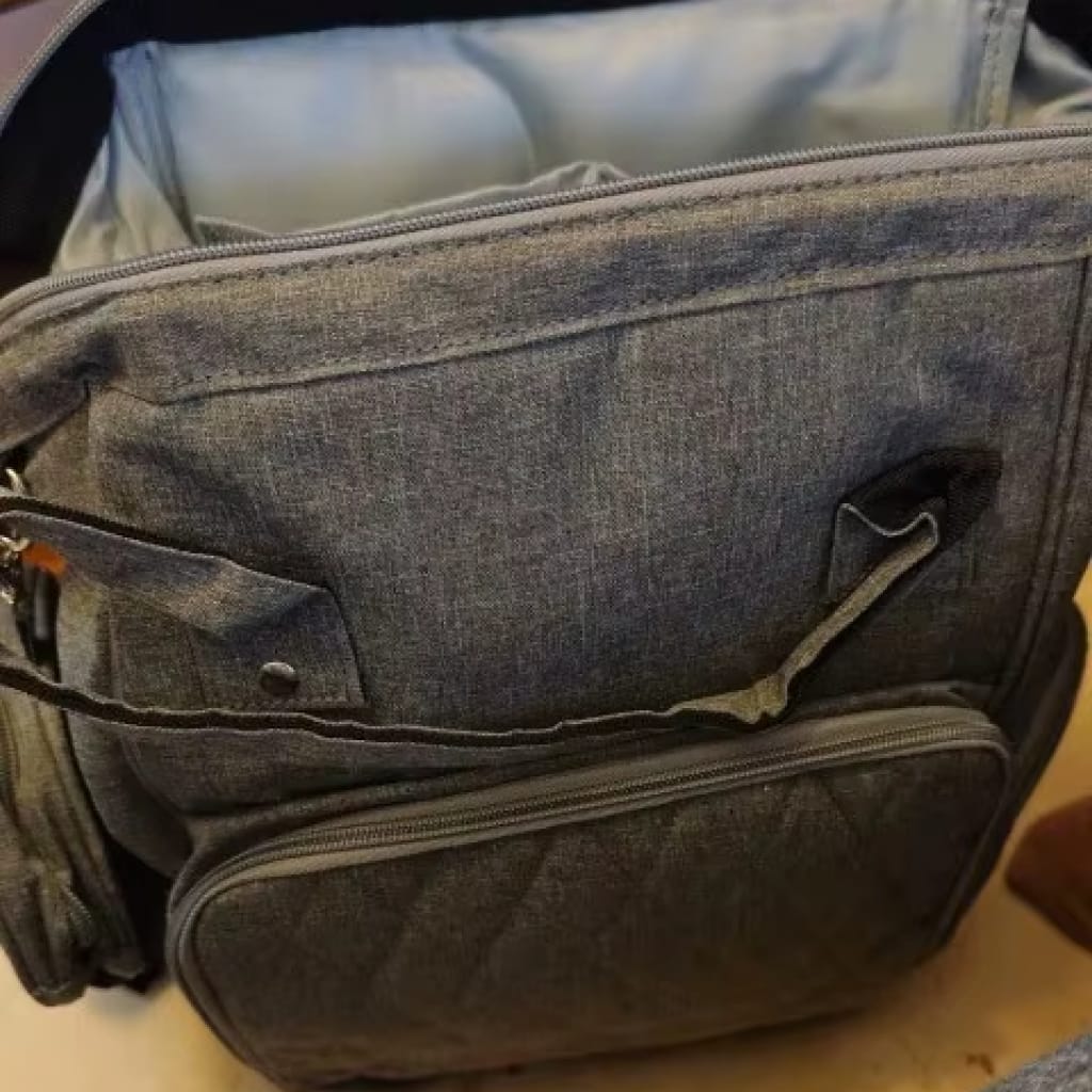 Customer photo review of Premium Quilting Organizer Backpack