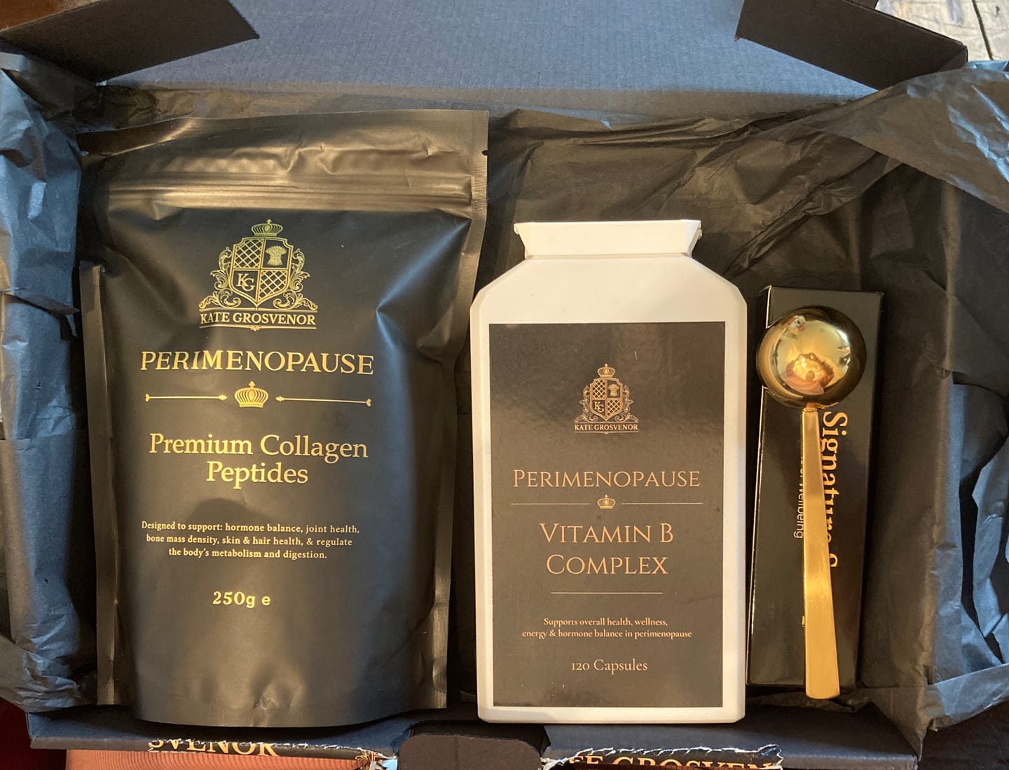 Customer photo review of Perimenopause Premium Collagen Peptides