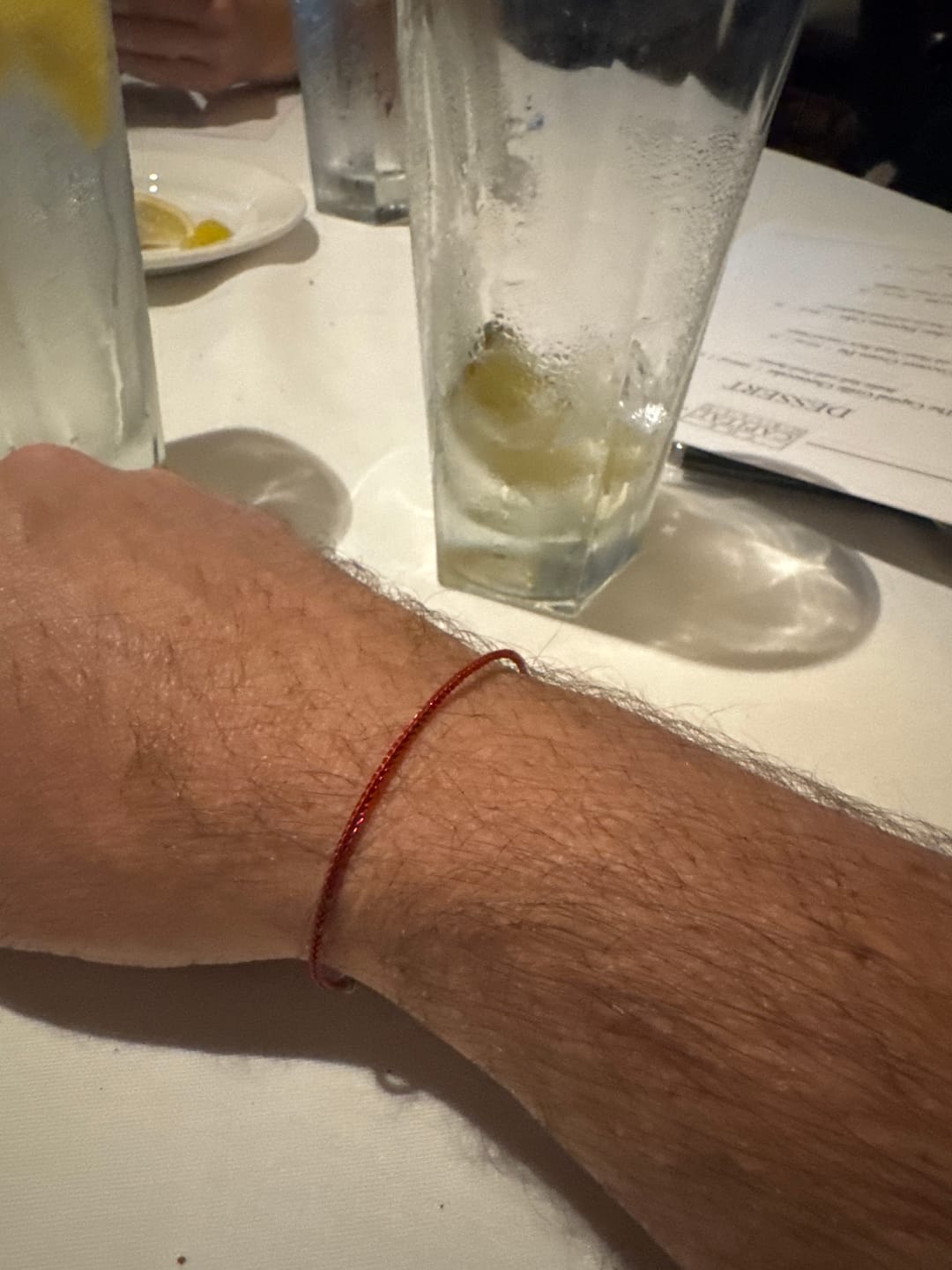 Customer photo review of Protective Red Cord Bracelet