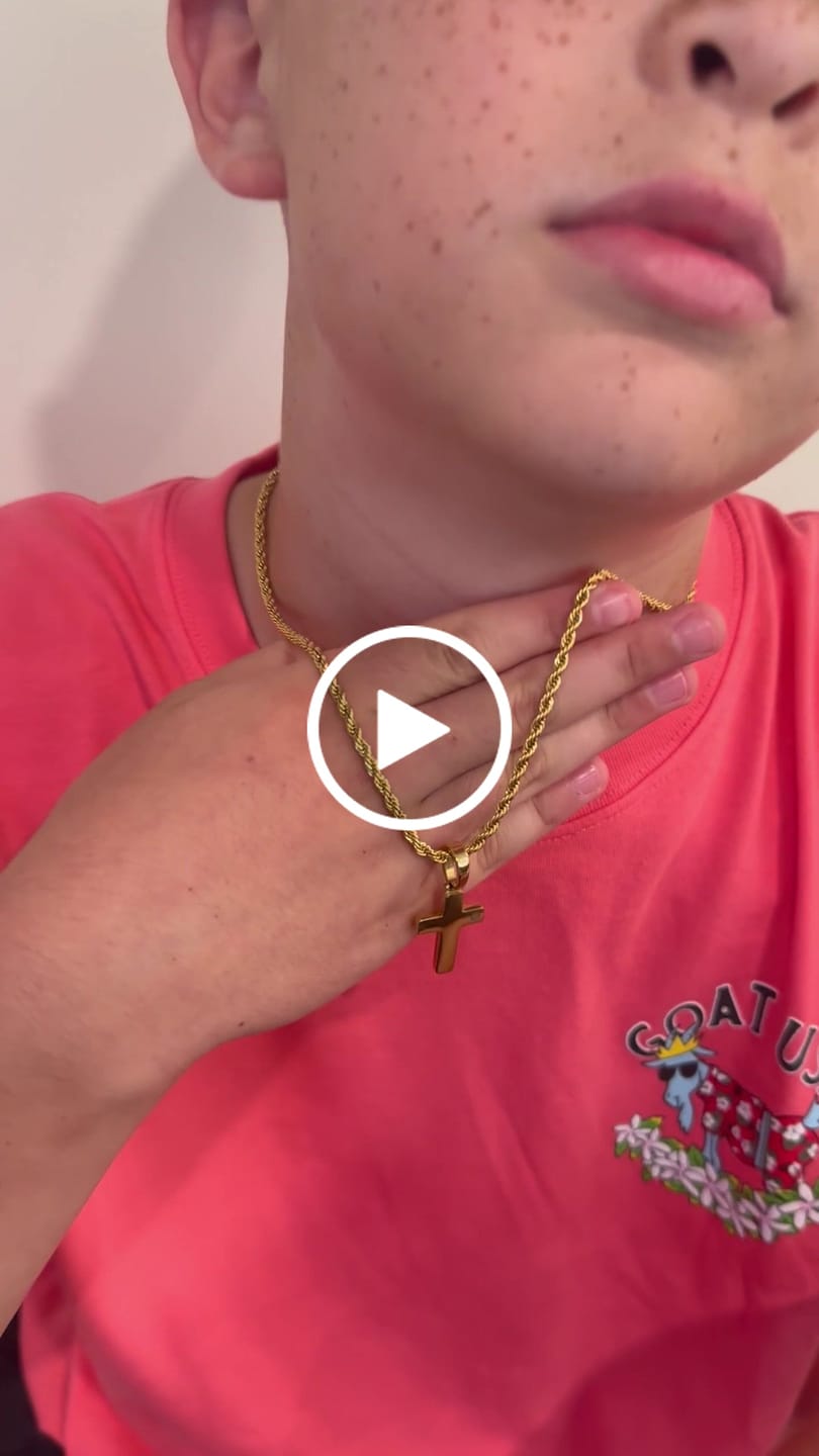 Customer video review of Rope Chain - 18K Gold Plated
