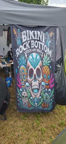 Customer photo review of Fahne inkl. Druck