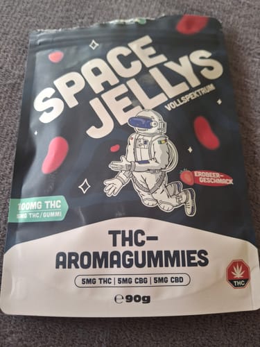 Customer photo review of THC Spacejellies Vollspektrum | 100mg THC | 20 Stk.