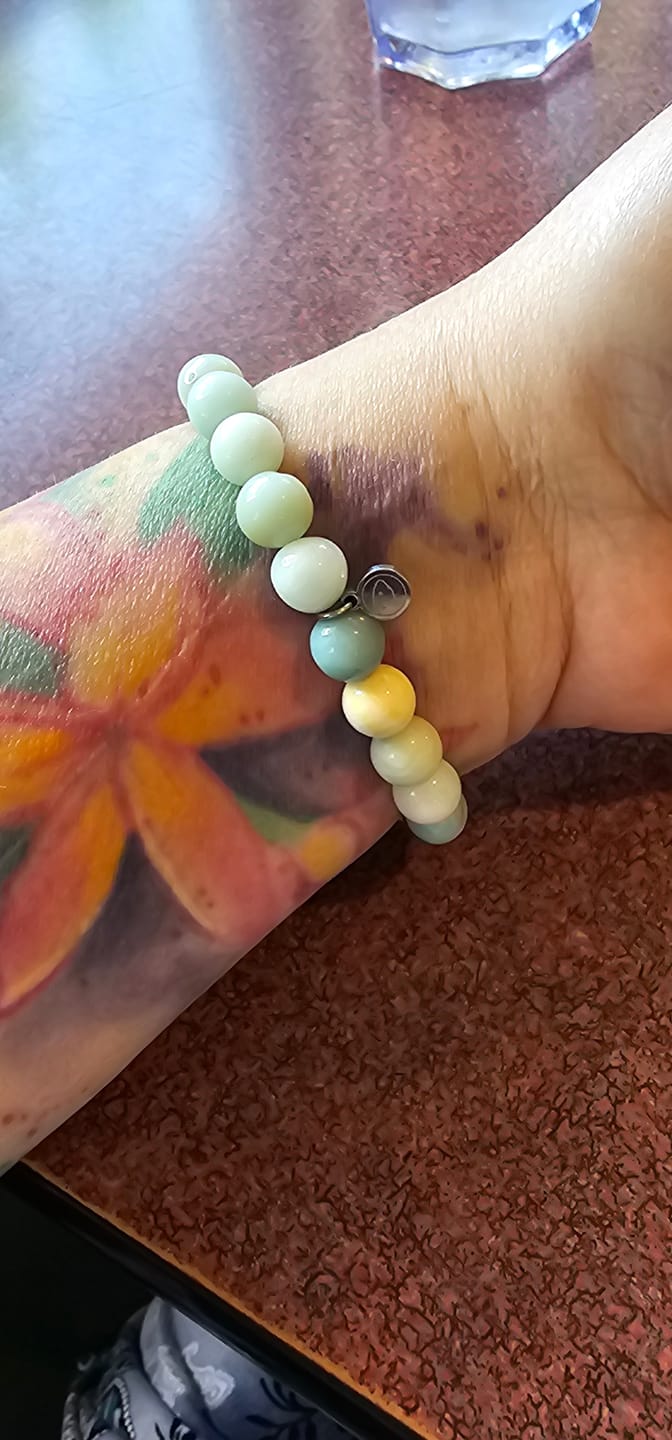 Customer photo review of Multi-Amazonite Bracelet