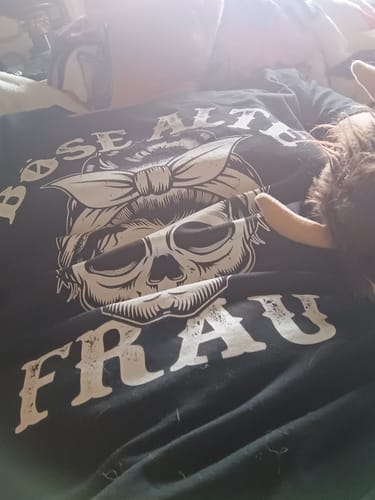 Customer photo review of Böse alte Frau - Damen T-Shirt