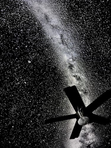 Customer photo review of POCOCO Galaxy Star Projector Replaceable Optical Film Discs, Home Planetarium Night Light Projecto Perfect Gift