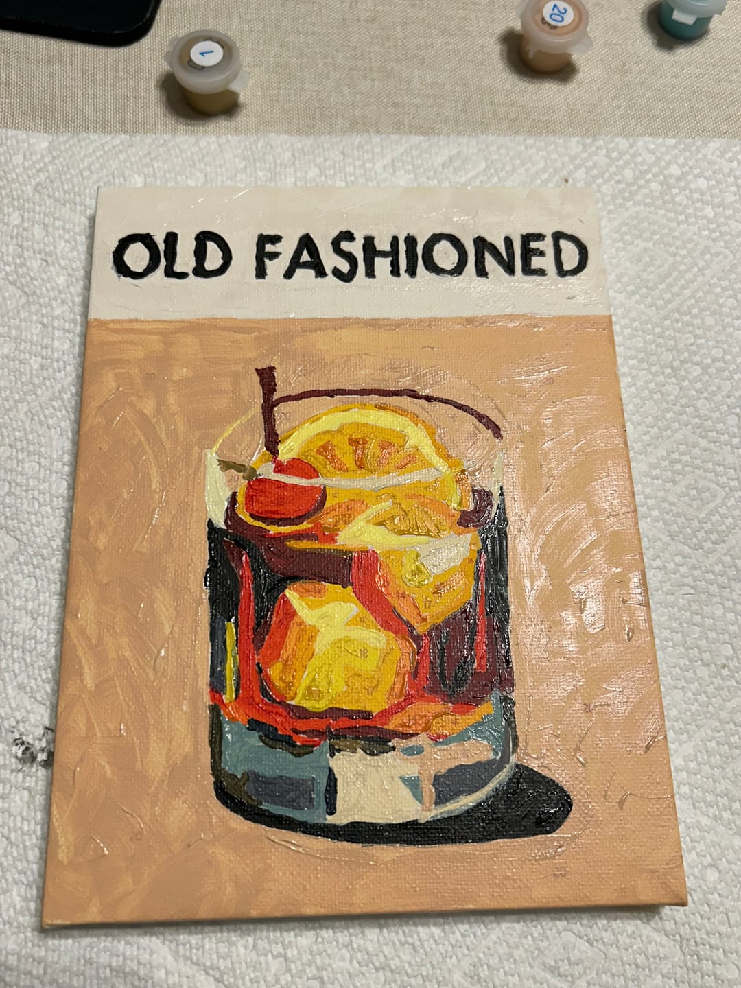 Customer photo review of 6 Mini Paintings - Cocktail Deluxe Set