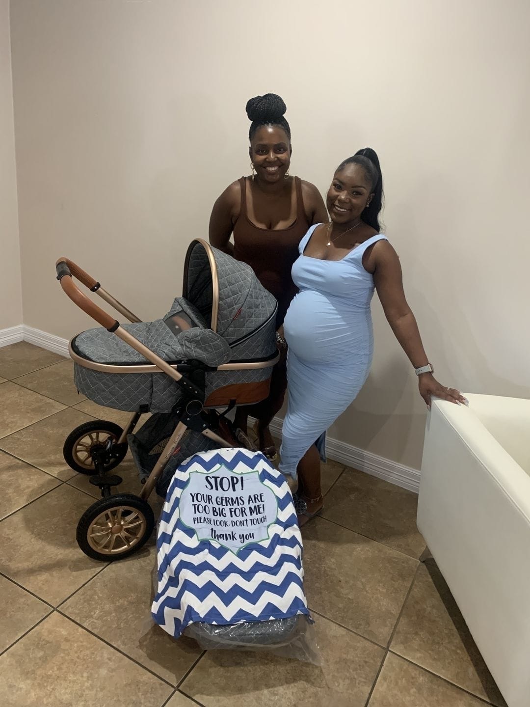 Customer photo review of Premium 3-in-1 Baby Stroller (Car Seat & Base Included)