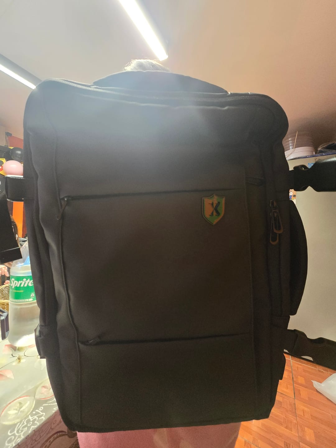 Customer photo review of Grand Travel Backpack
