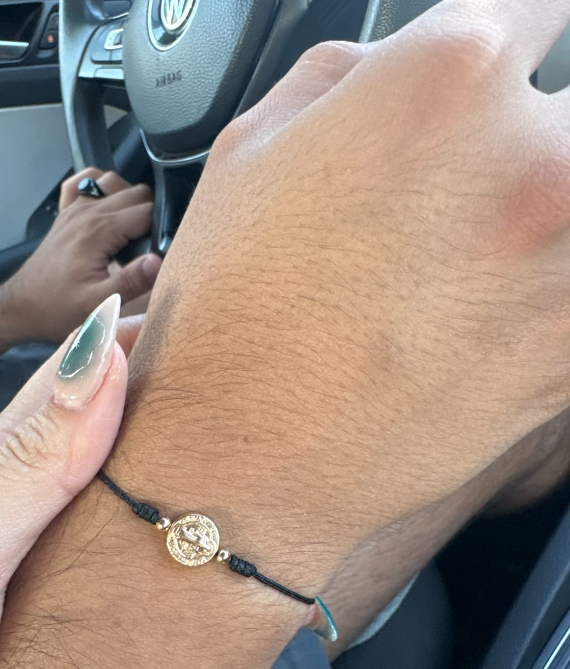 Customer photo review of Pulsera San Benito