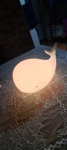 Customer photo review of Whale LED USB Rechargeable Silicone Night Light