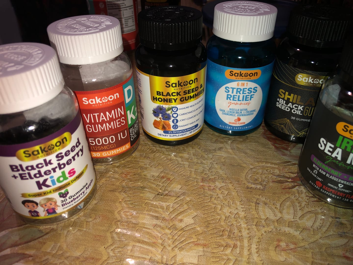 Customer photo review of Sakoon Gummies Bundle Gift Set