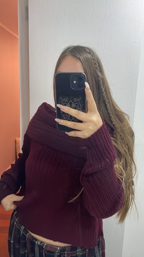 Customer photo review of SWEATER LINA BURDEO