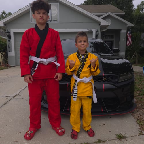 Customer photo review of Revived Beast Sublimation Brazilian Jiu Jitsu Gi (BJJ GI)