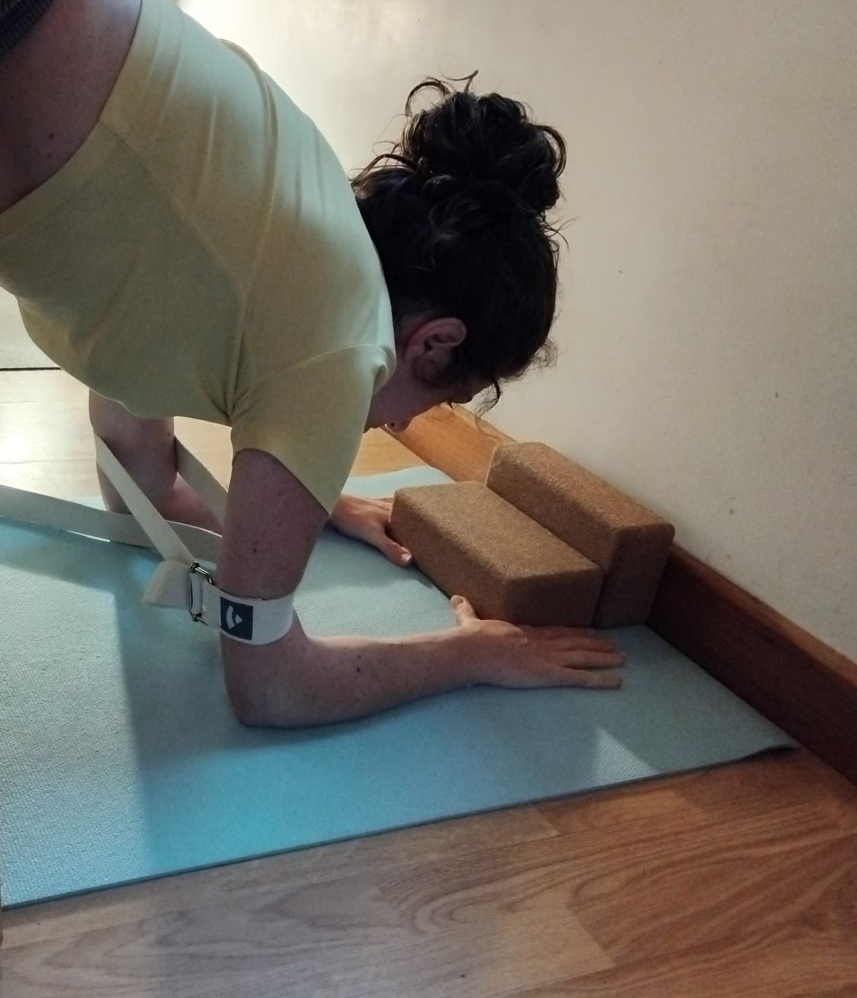 Customer photo review of Cinturón de Yoga PRO