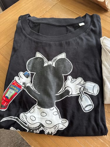 Customer photo review of APEROL MOUSE - Premium Shirt Damen