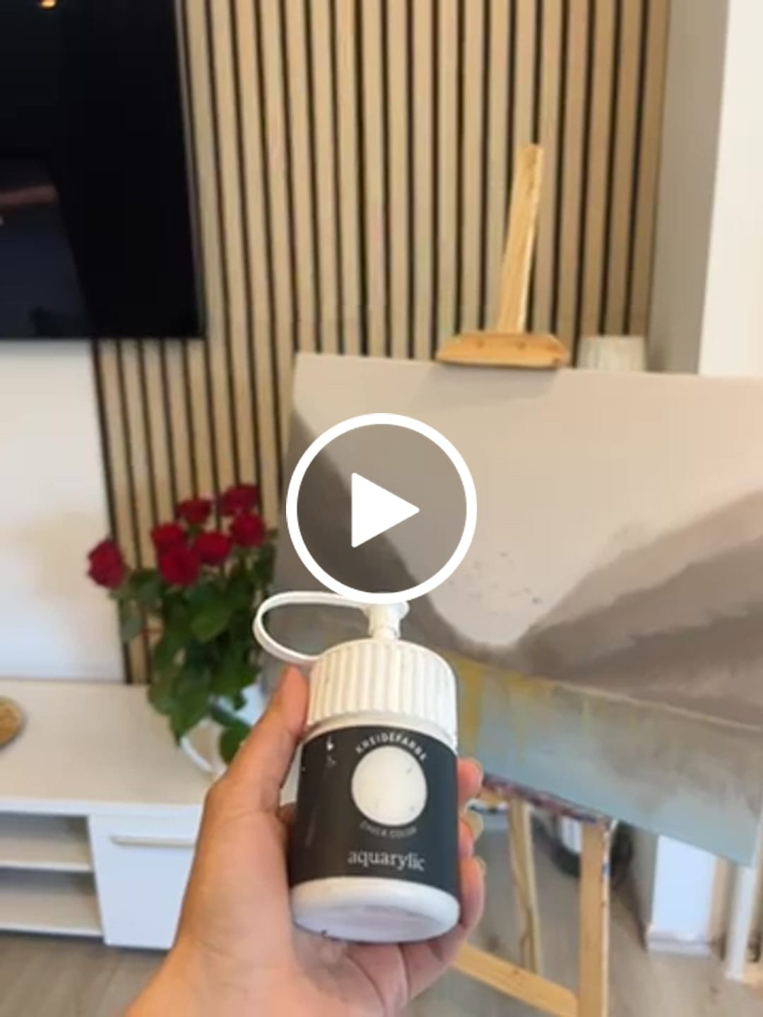 Customer video review of Kreidefarbe - Weiß