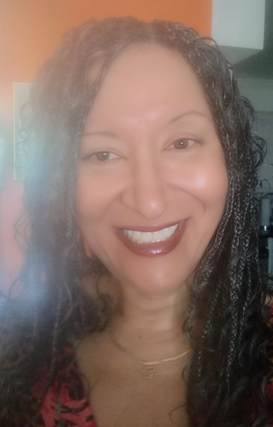 Customer photo review of Coco - Glueless Human Hair Braided Wig Pre Cut HD Full Elastic Lace Free Part Ready-To-Go (Lace Not Hand Tied)