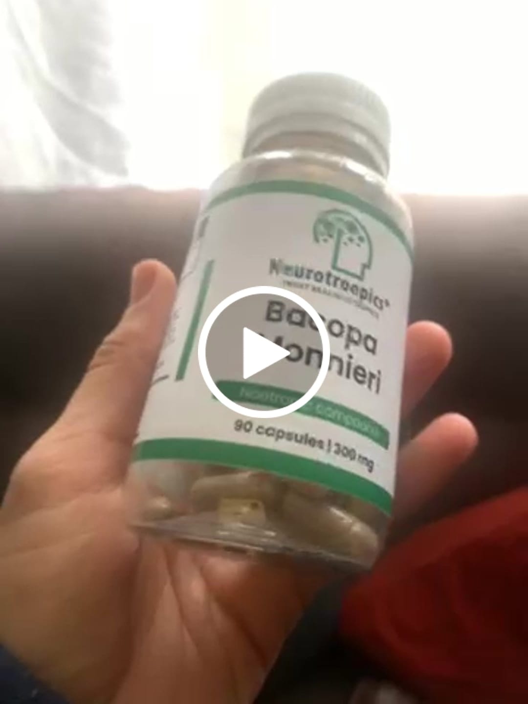 Customer video review of Bacopa Monnieri - 300mg (min. 50%bacosides)