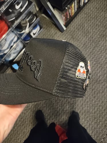 Customer photo review of Godspeed Forever Trucker Hat Vanta Black