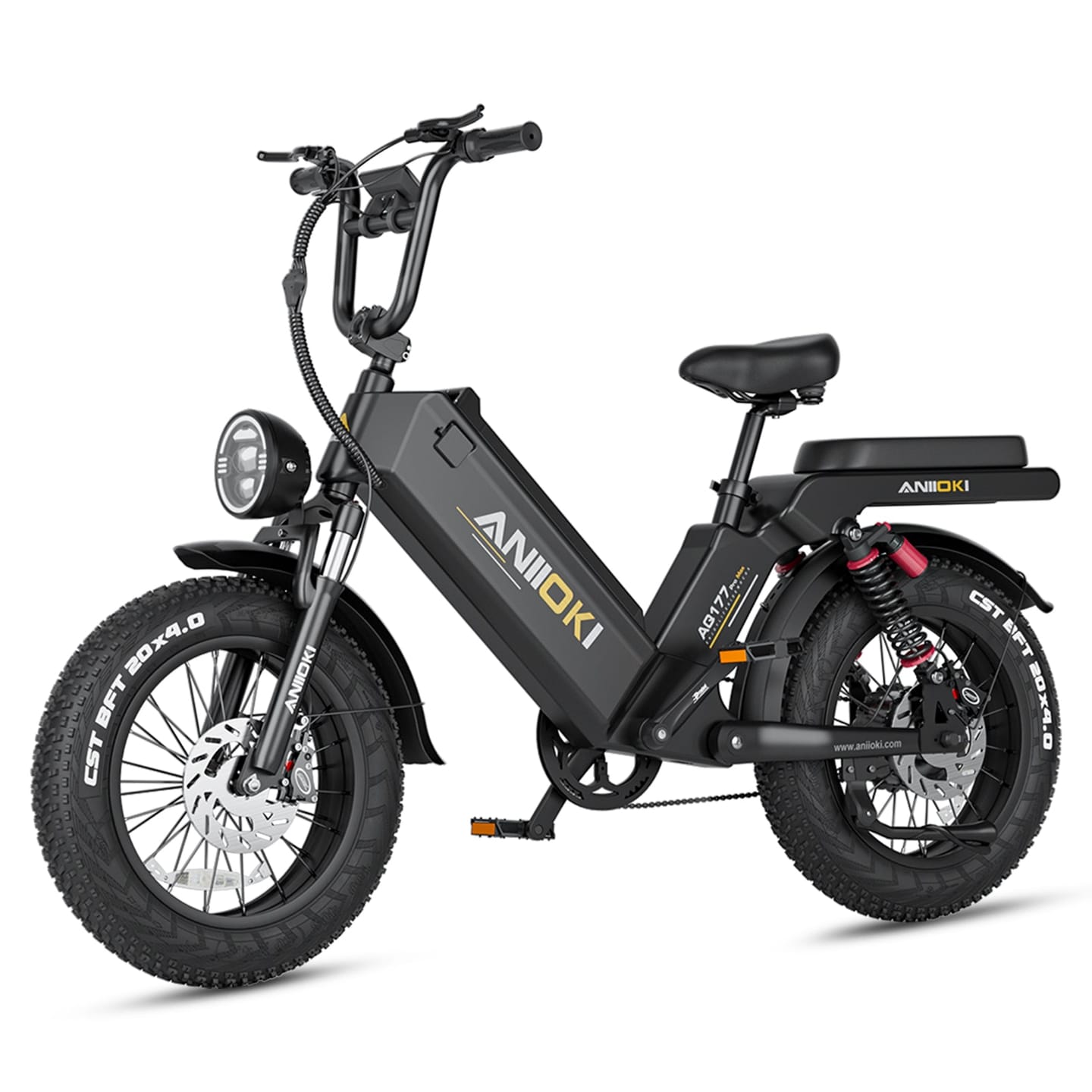 Customer photo review of 2025 Version AQ177 Pro Max Dual Motor Ebike