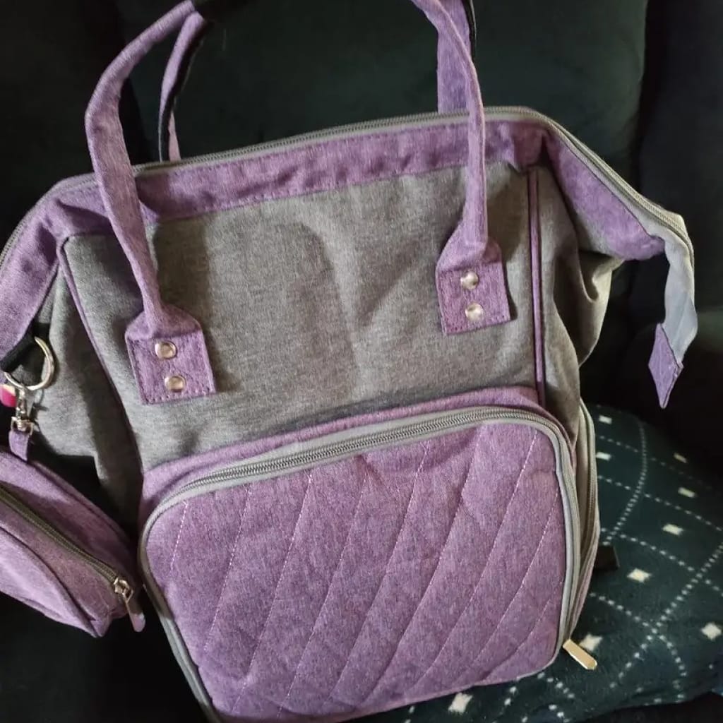 Customer photo review of Premium Quilting Organizer Backpack