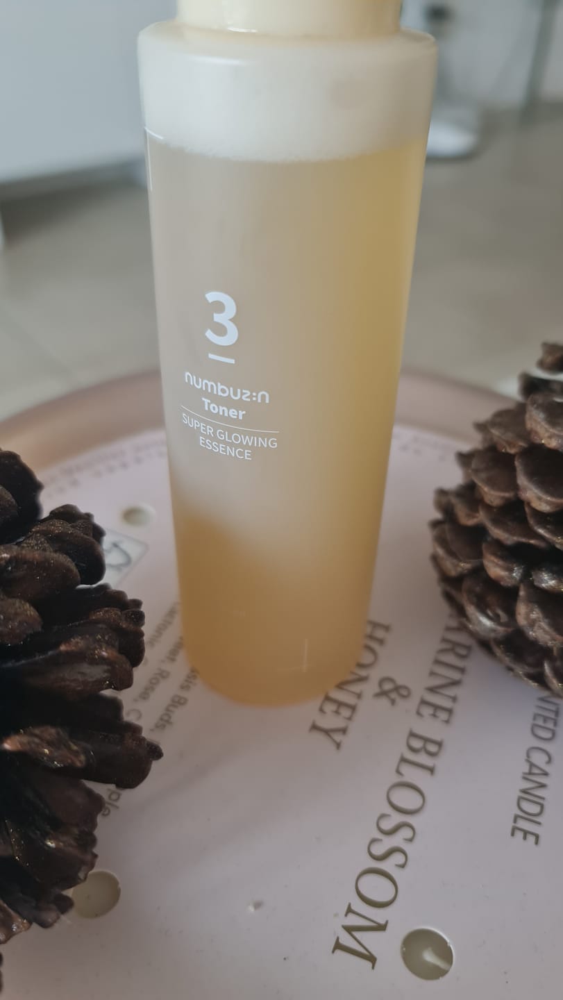 Customer photo review of Numbuzin - Essence toner super lumineux N°3 - 200ml