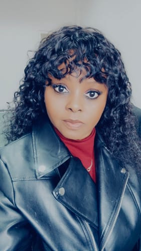 Customer photo review of Peruvian Water Wave Fringe
