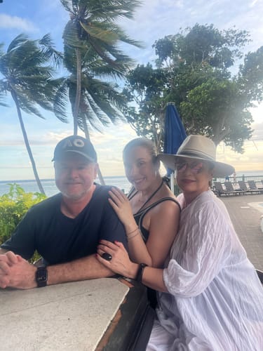 Customer photo review of BLACK MARBLE BANGLE