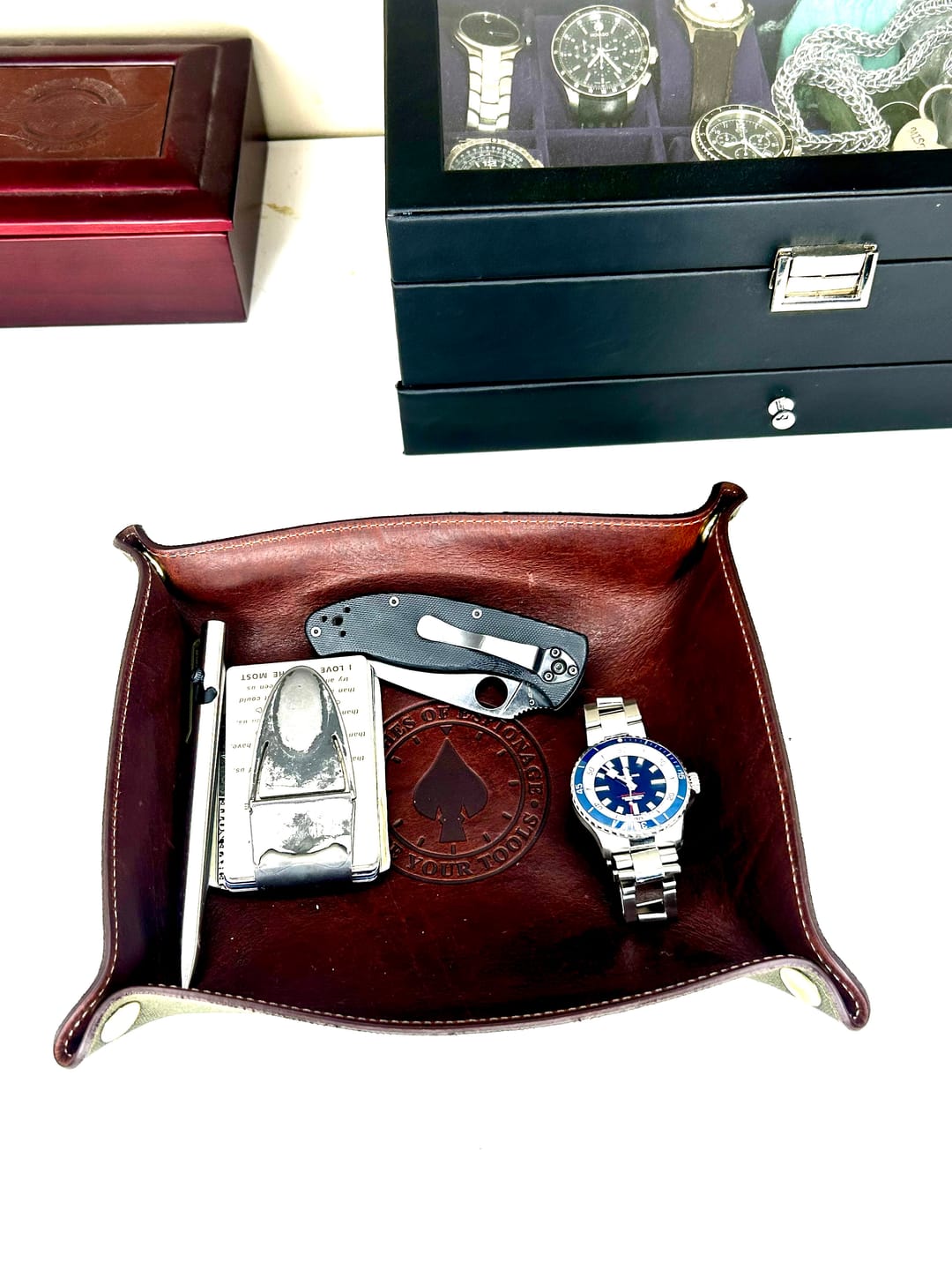 Customer photo review of EDC Travel Valet & Bottle Opener