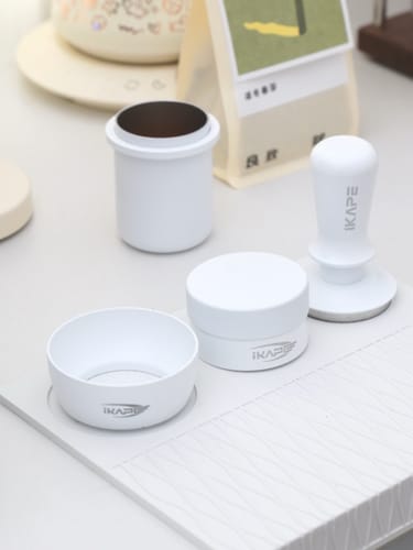 Customer photo review of Espresso White Tamper & Distributor