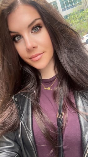 Customer photo review of Personalized Name Necklace