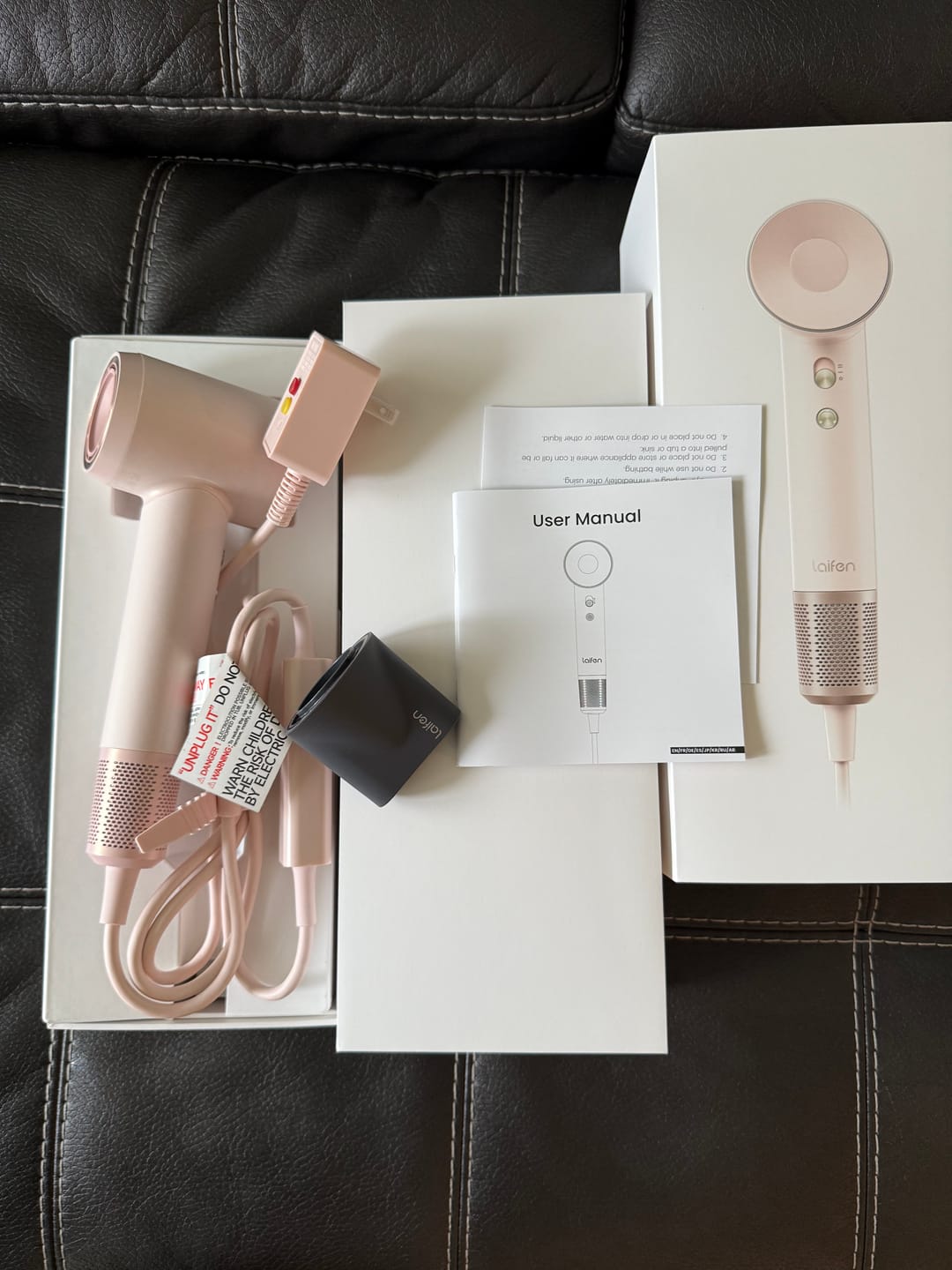 Customer photo review of Laifen Swift · High-speed hair dryer