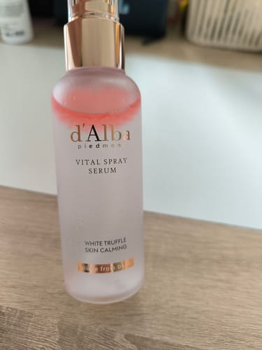 Customer photo review of d'Alba - Sérum en spray Vital à la truffe blanche et à la rose - 100ml