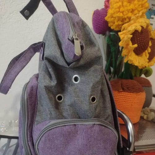 Customer photo review of Premium Quilting Organizer Backpack