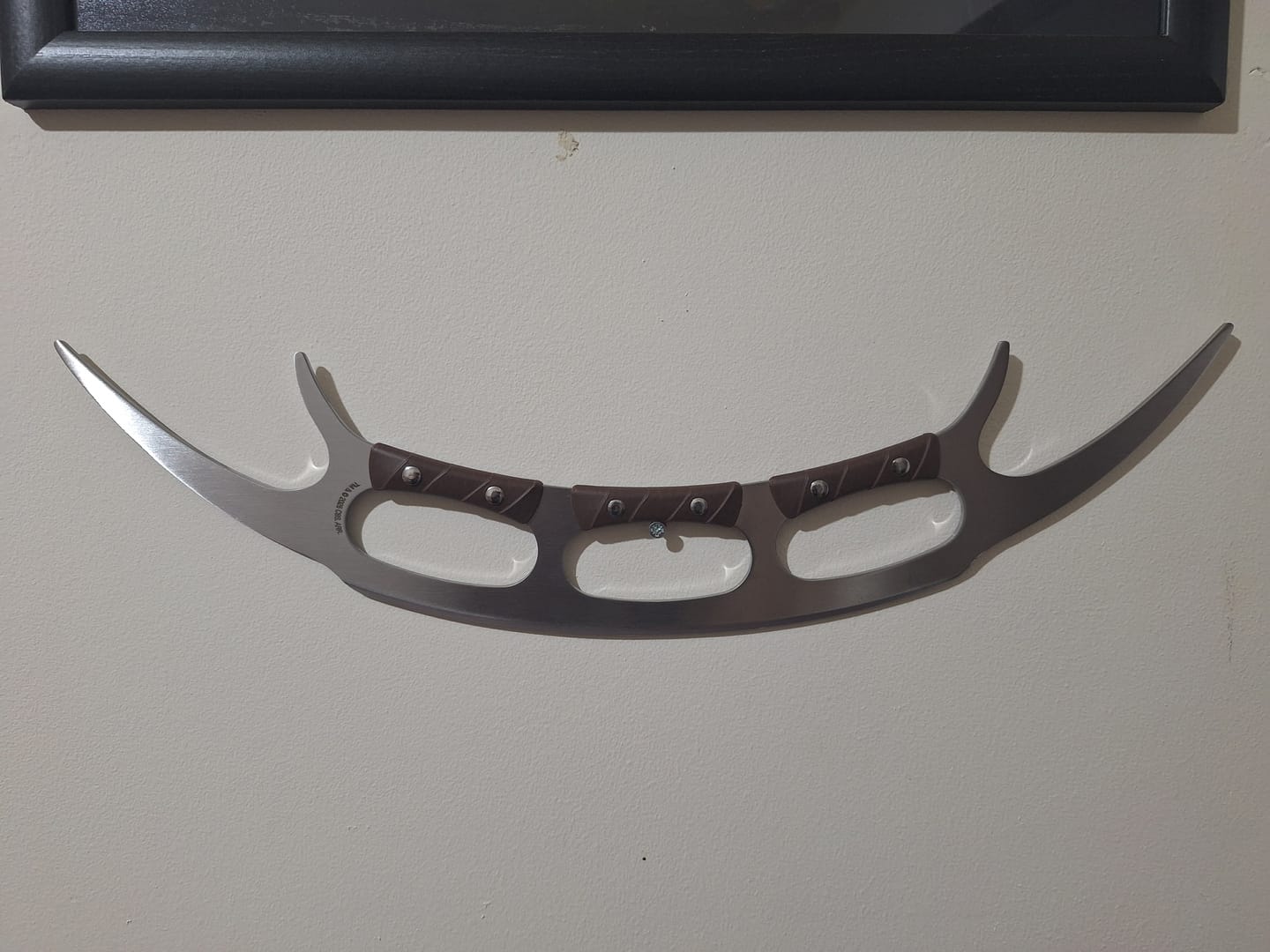 Customer photo review of Star Trek™ Bat'leth Pizza Cutter