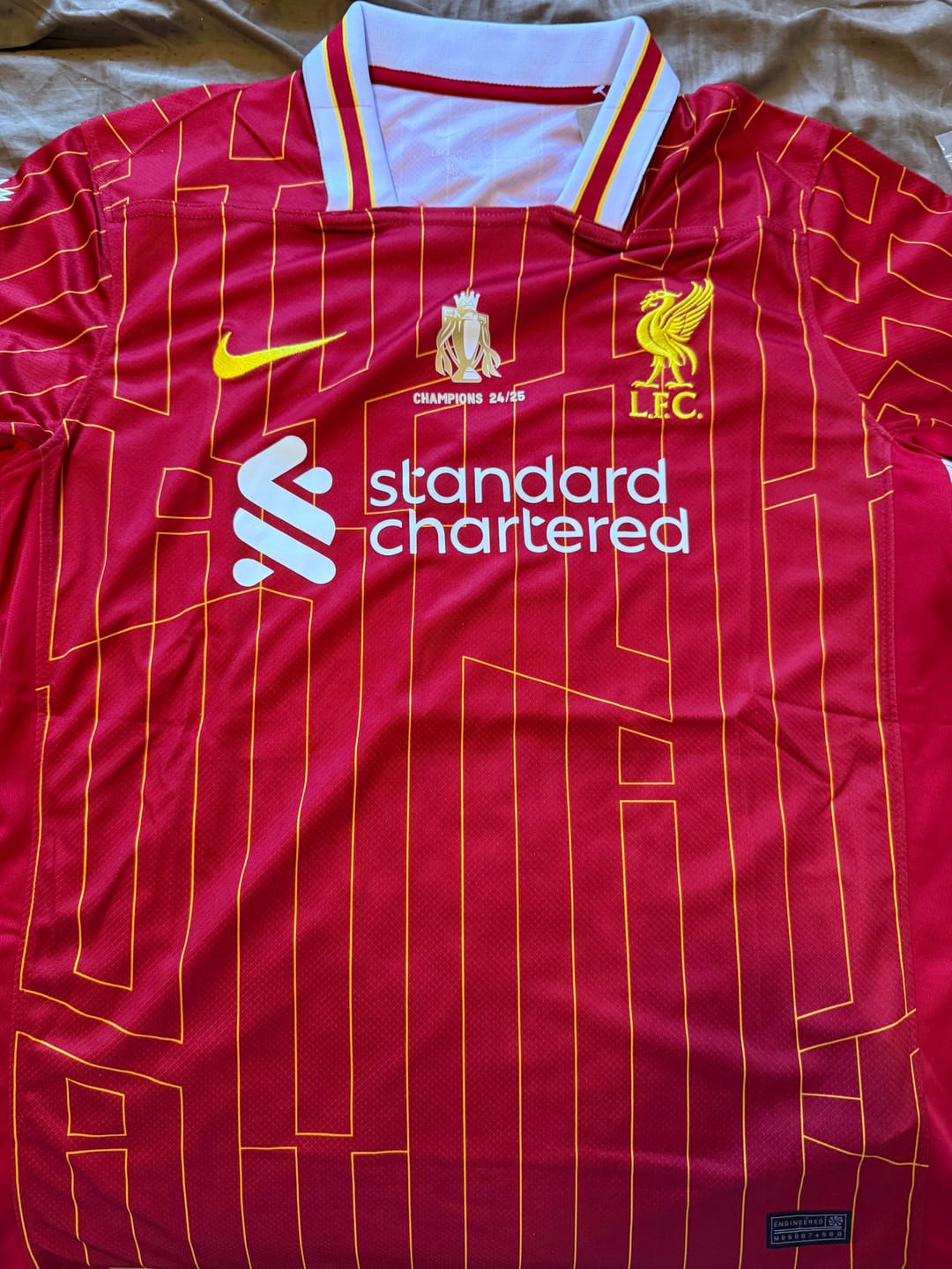 Customer photo review of LIVERPOOL HOME 2024/25