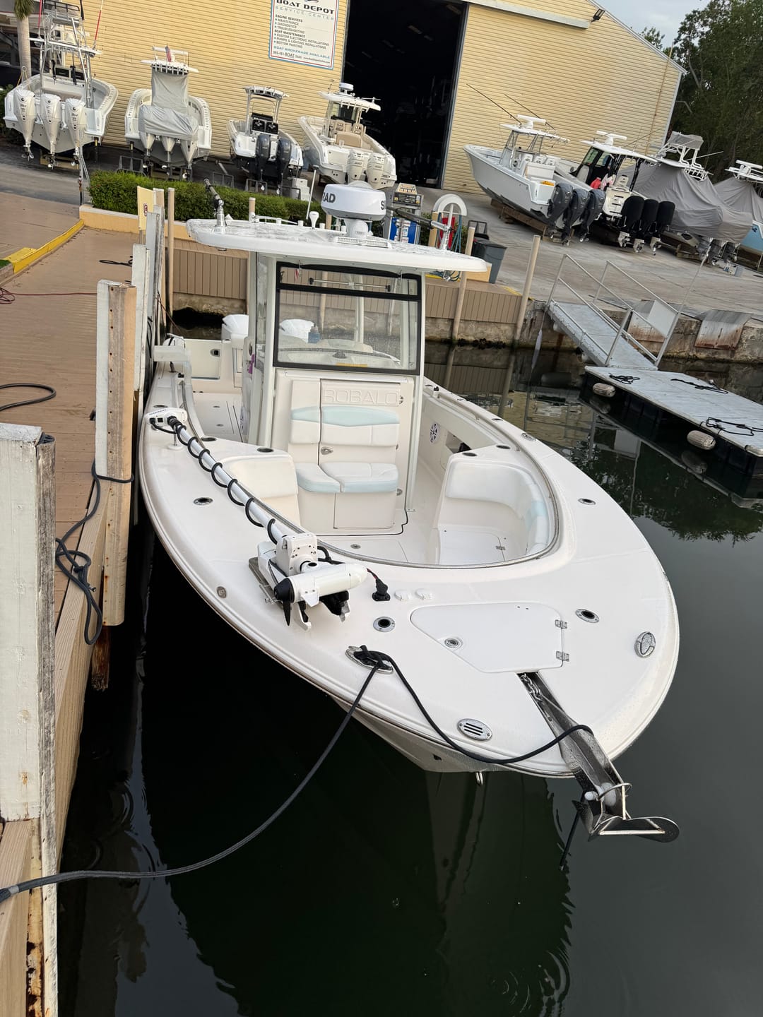 Customer photo review of Sea Secure Trolling Motor Lock