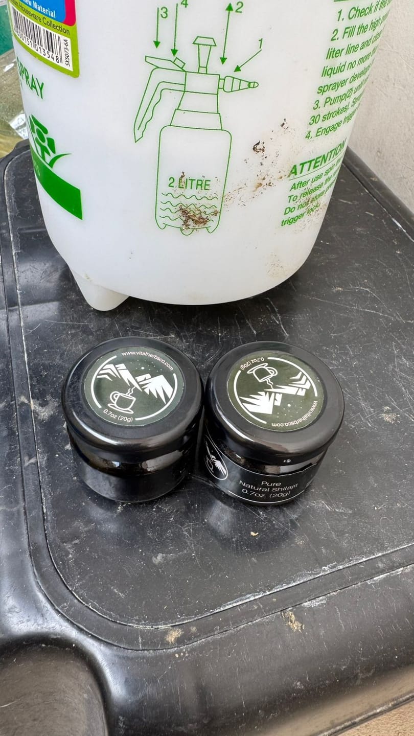Customer photo review of Pure Natural Shilajit