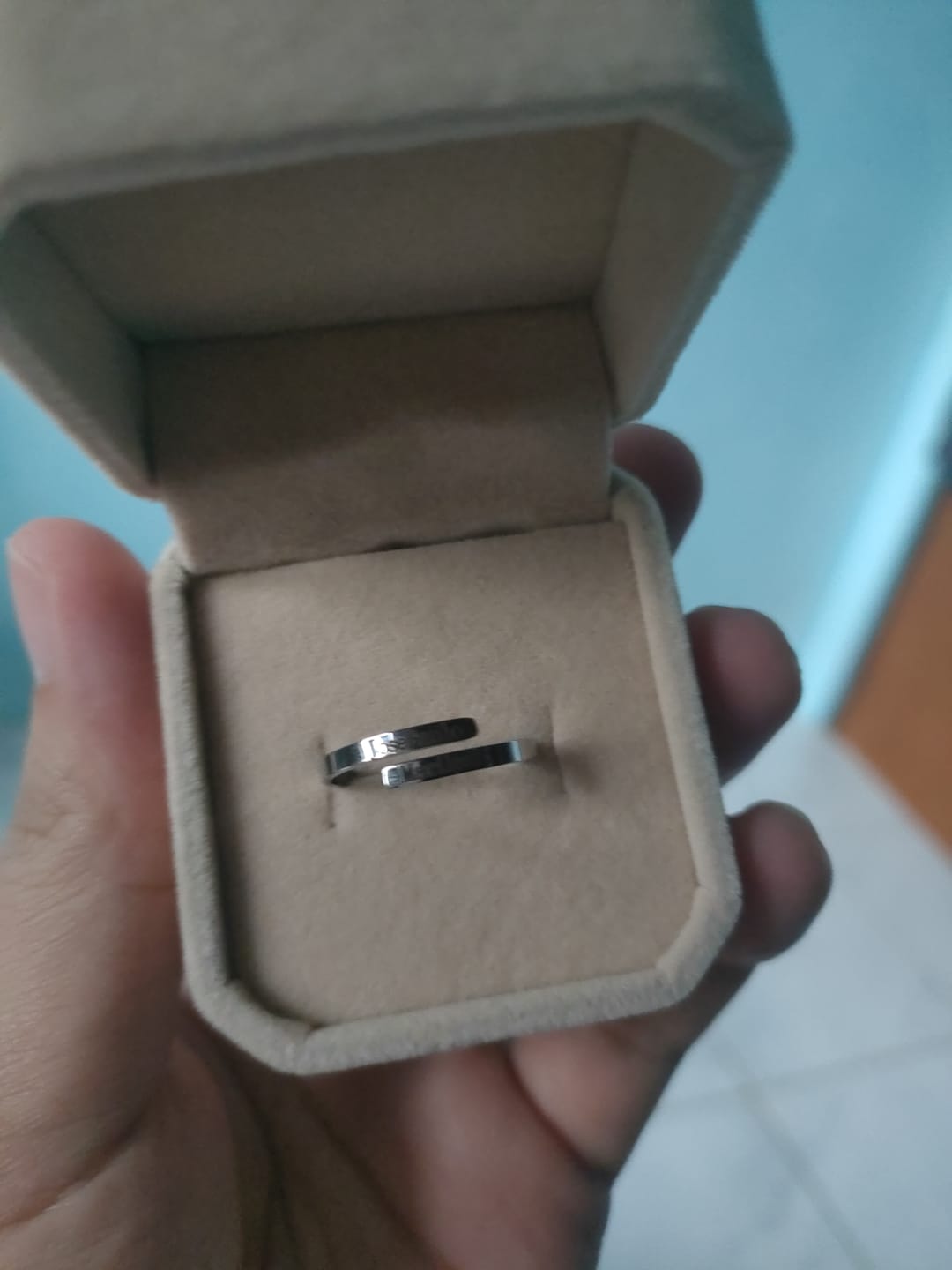 Customer photo review of Promise Ring