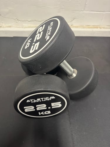 Customer photo review of Polyurethan Rundhanteln Paar | 2,5 kg - 40 kg