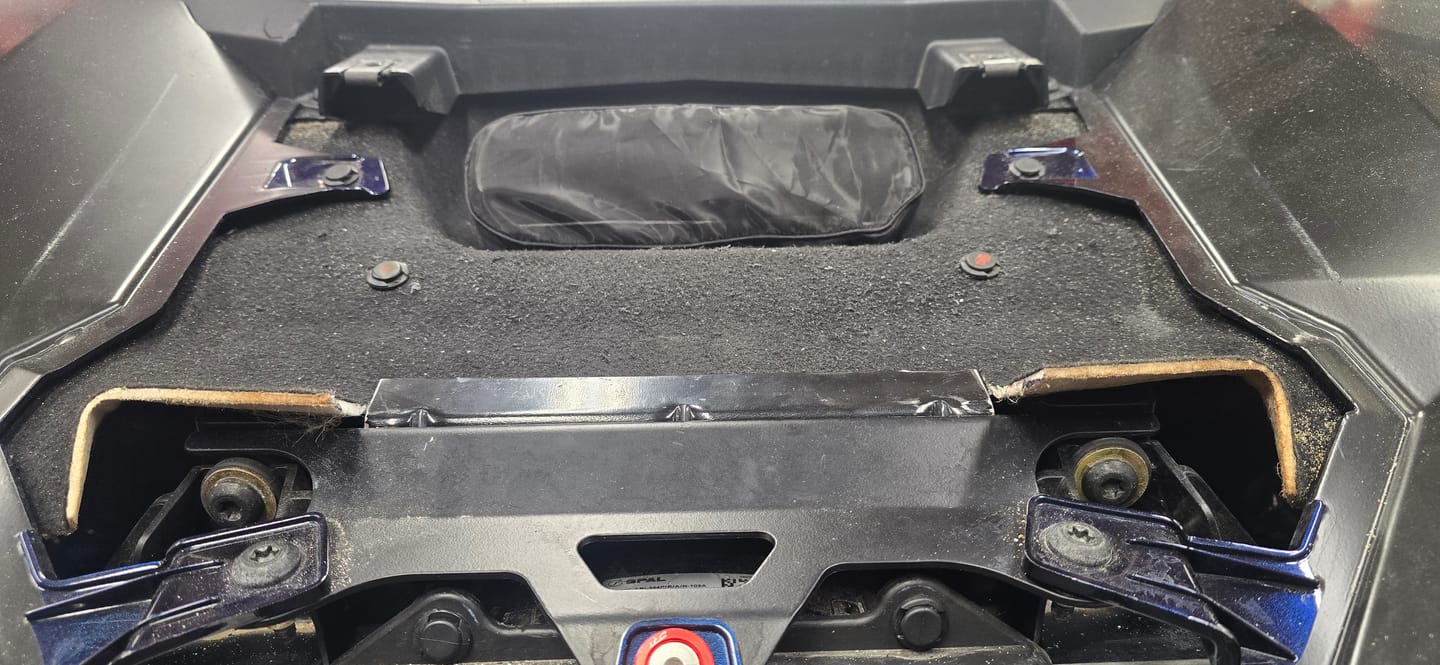 Customer photo review of RPM Pro R Front Clutch Hydrophobic Intake Duct Pre Filter