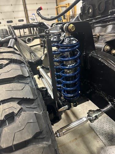 Customer photo review of Billet Shock Travel Sensor Mount Straight 13-110